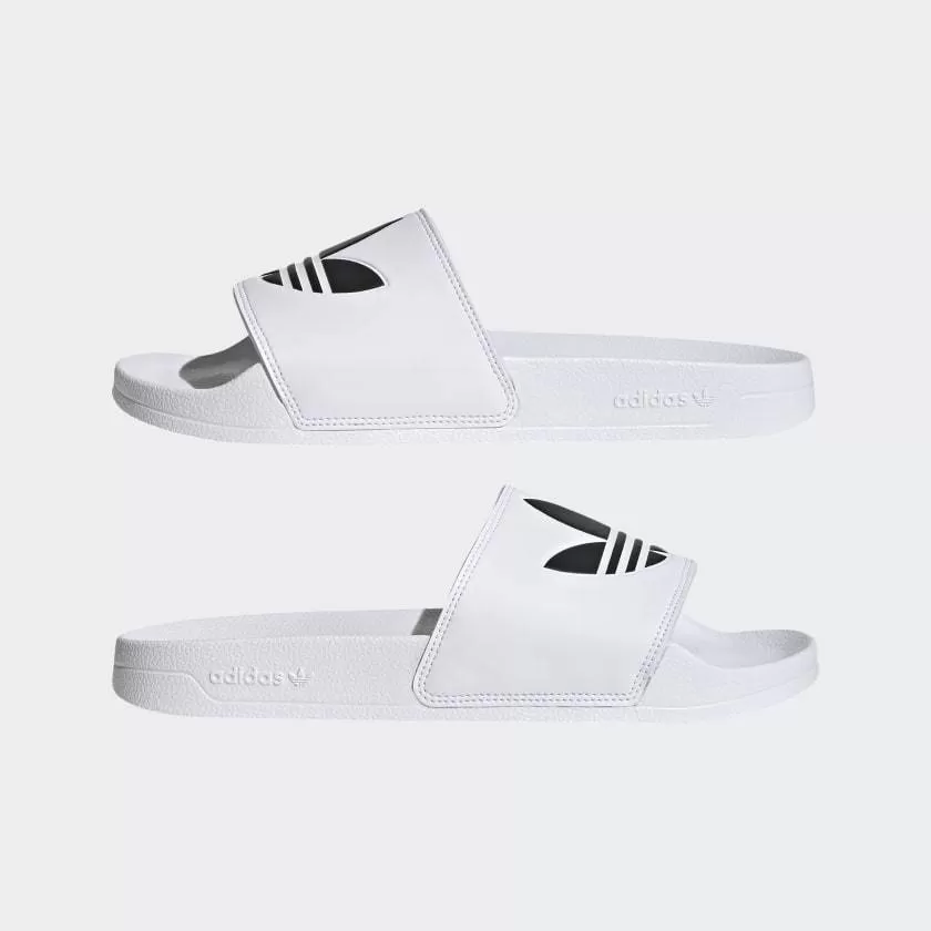 Adidas Adilette Lite Slides - Cloud White / Core Black