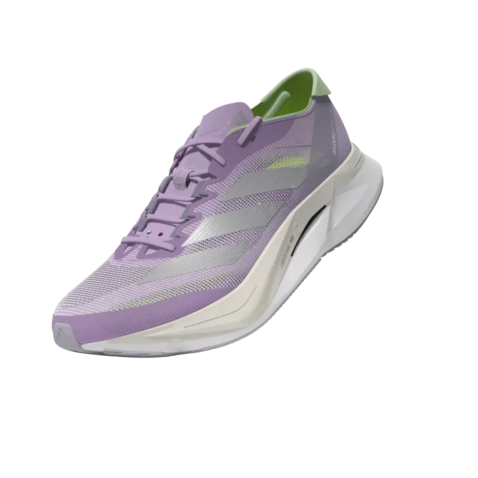 Adidas Adizero Boston 12 Women's Running Shoes SS24 Lilac