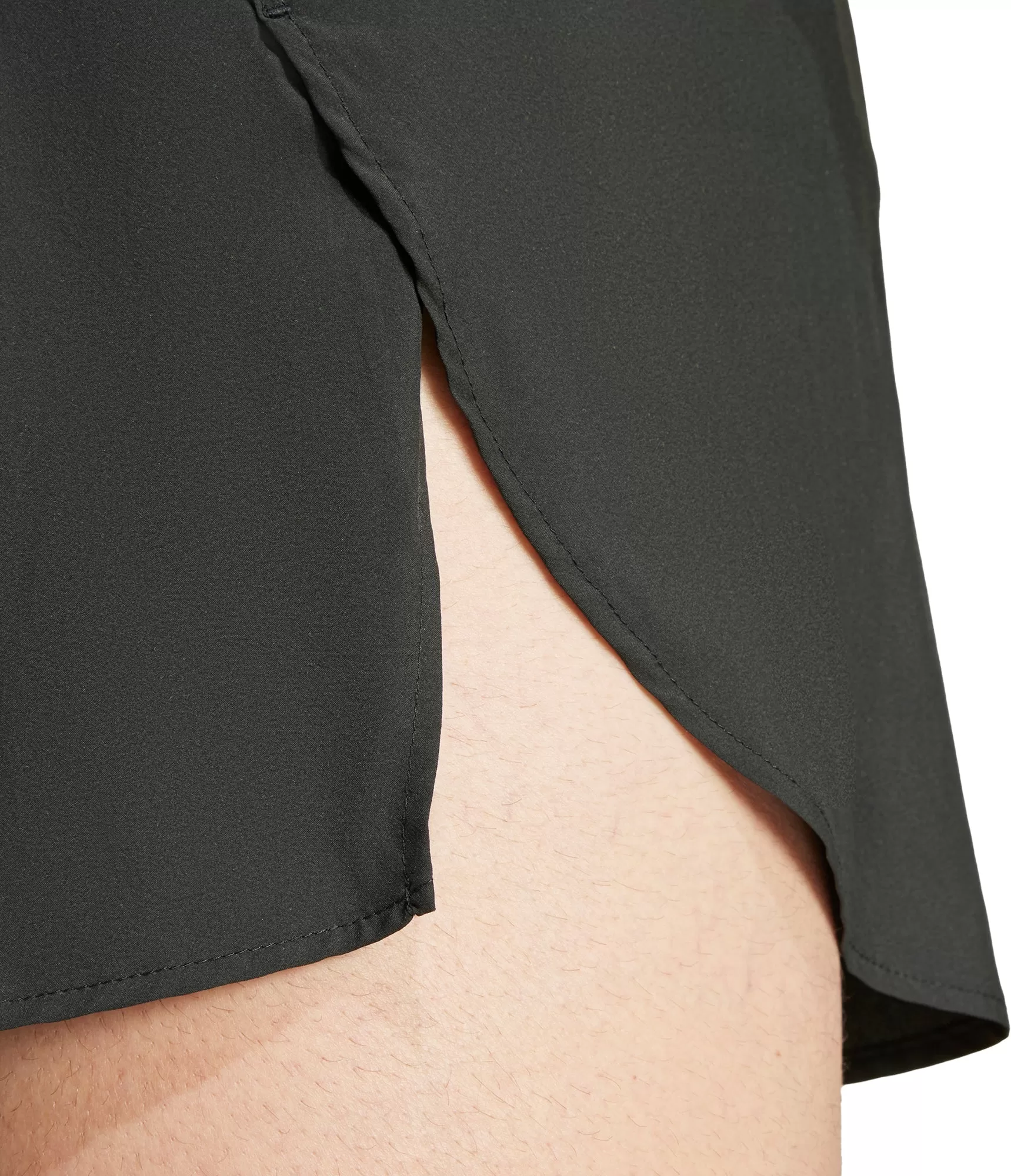 adidas Adizero Essentials Mens Split Running Shorts - Black