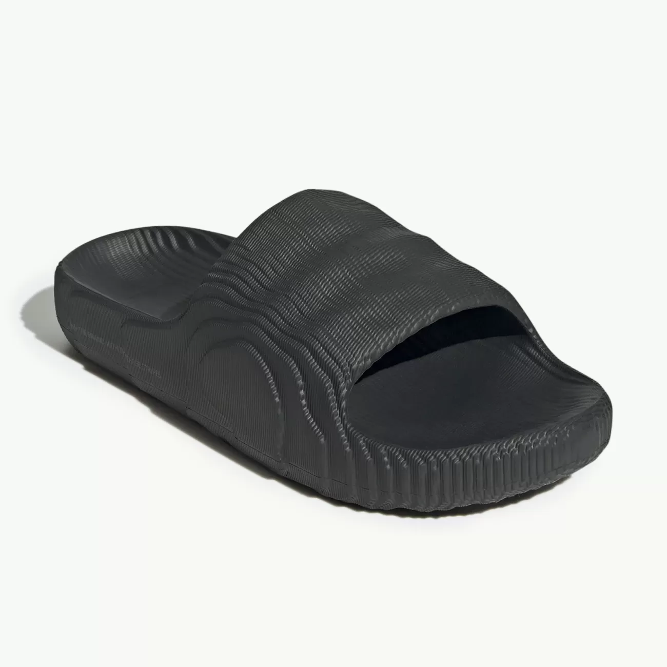 ADILETTE 22 GREY BLACK