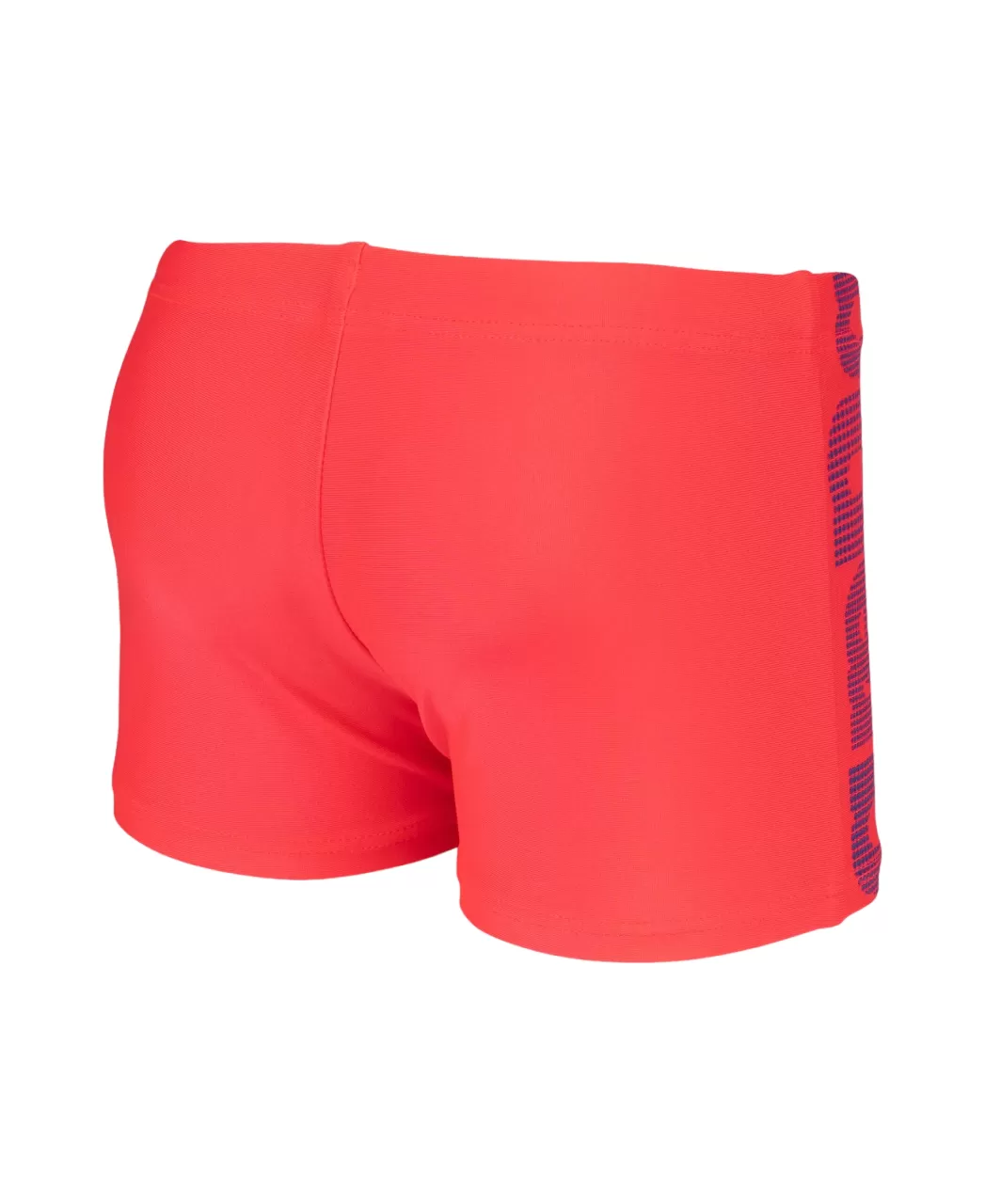 Arena Children's swimming pool swimsuit with shorts Logo Print 003612450 fluo red