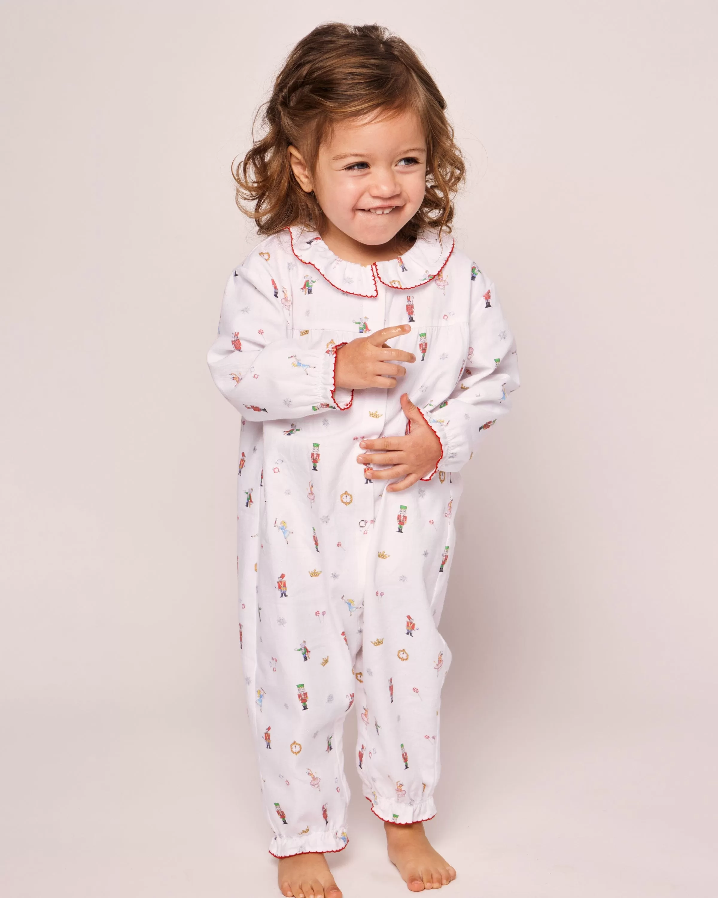 Baby's Twill Madeline Romper | A Night at the Nutcracker