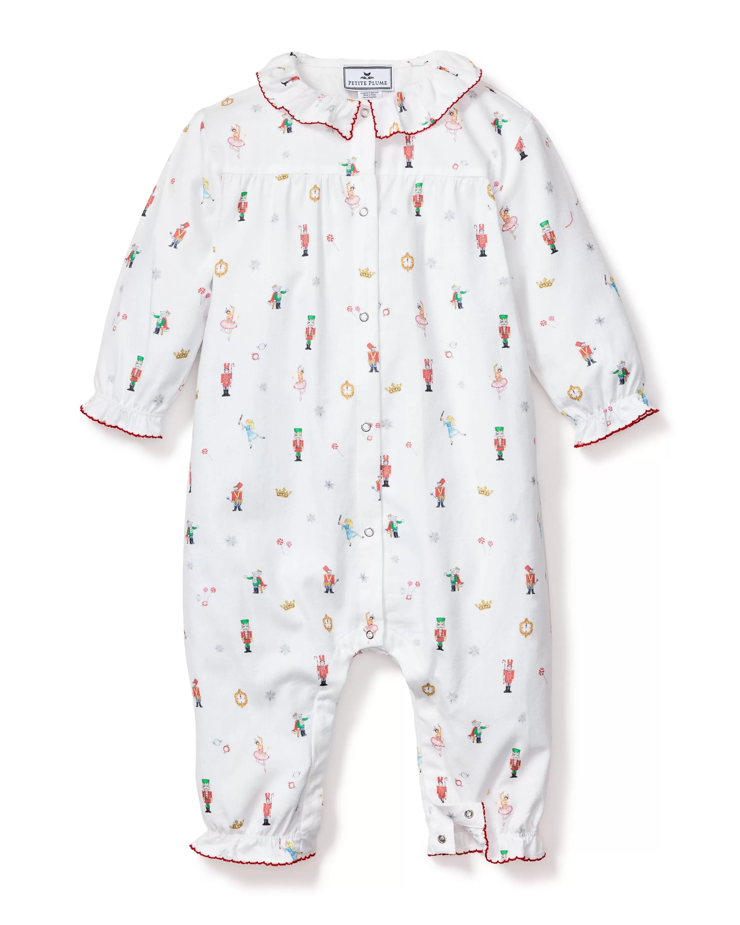 Baby's Twill Madeline Romper | A Night at the Nutcracker