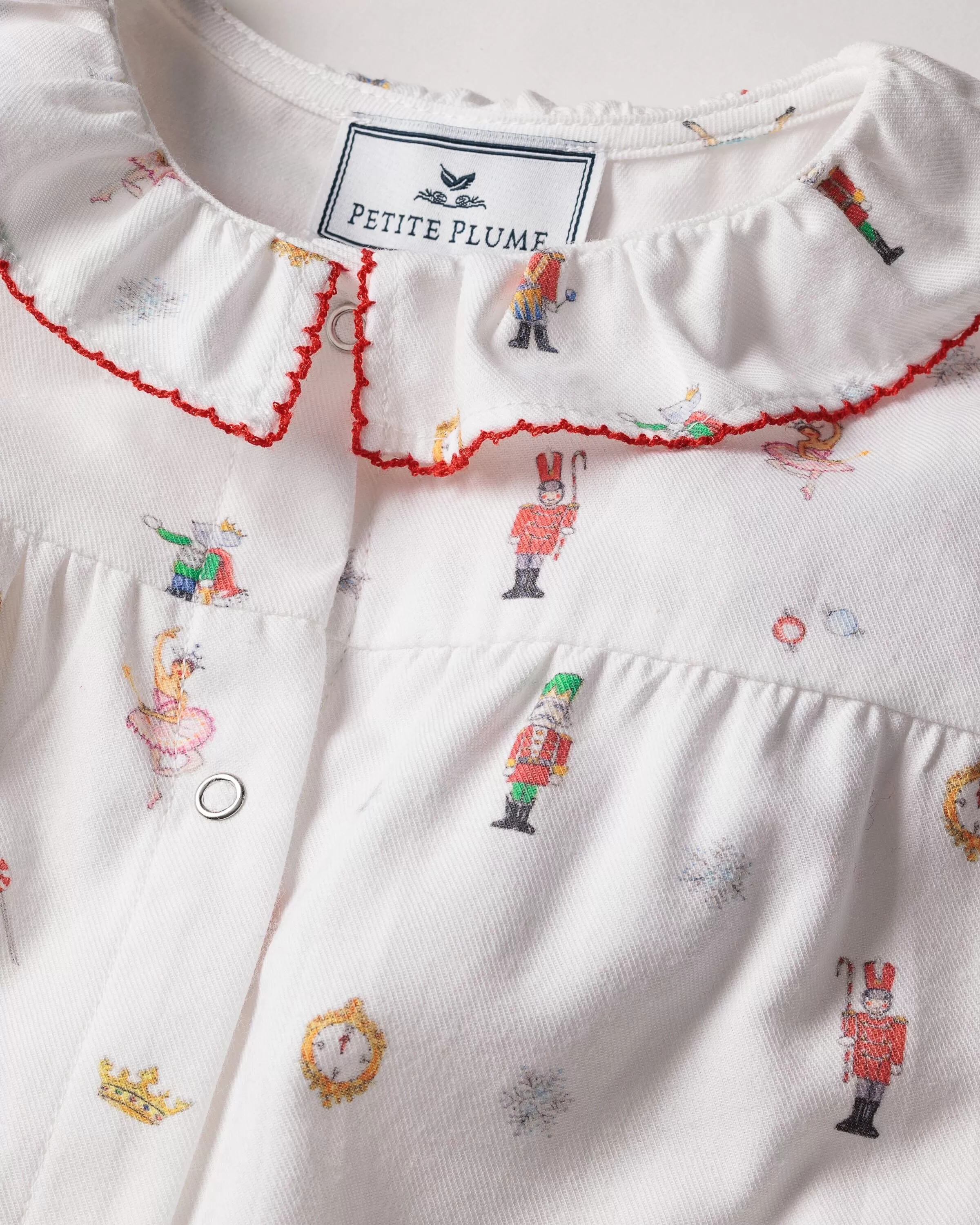 Baby's Twill Madeline Romper | A Night at the Nutcracker