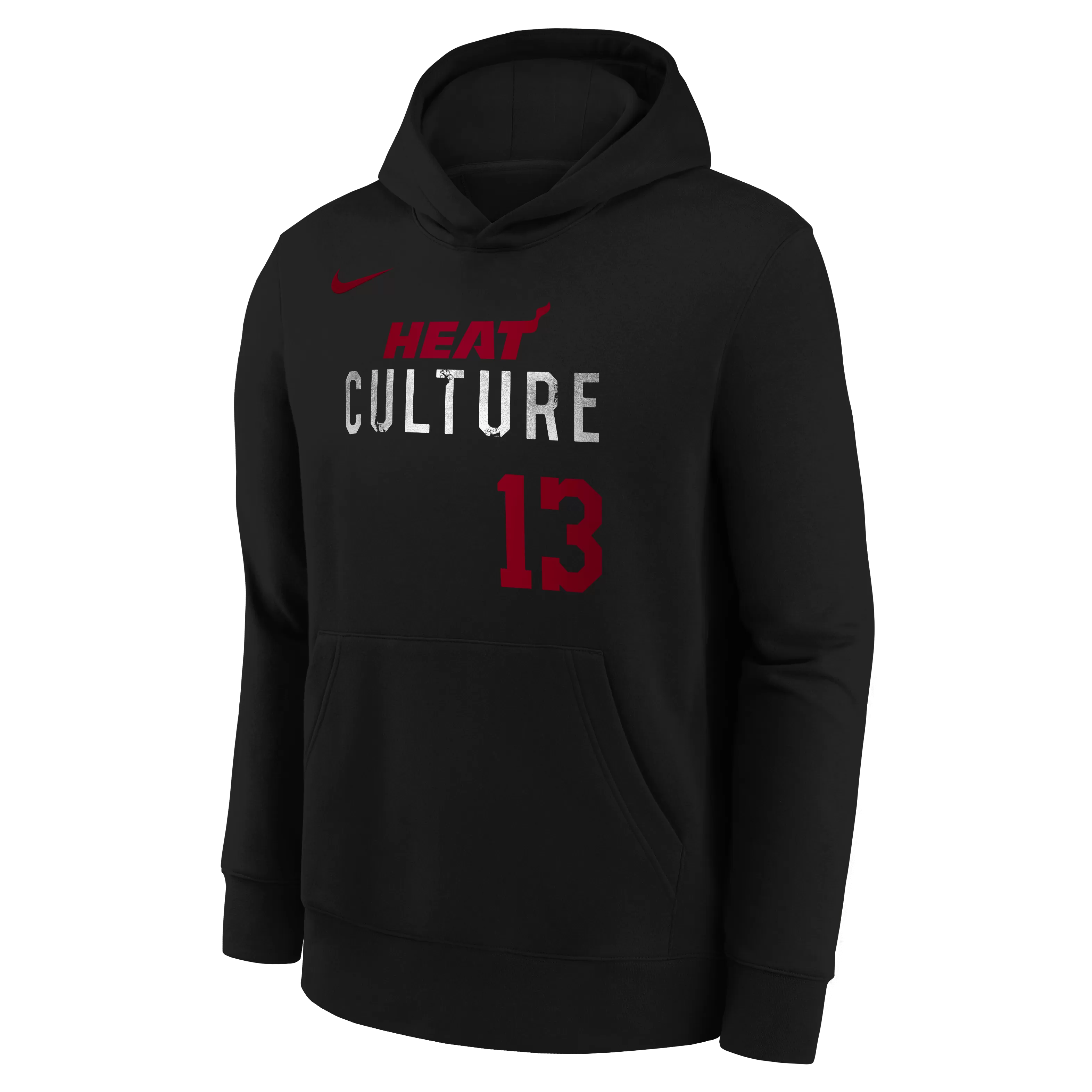 Bam Adebayo Nike HEAT Culture Name & Number Youth Hoodie