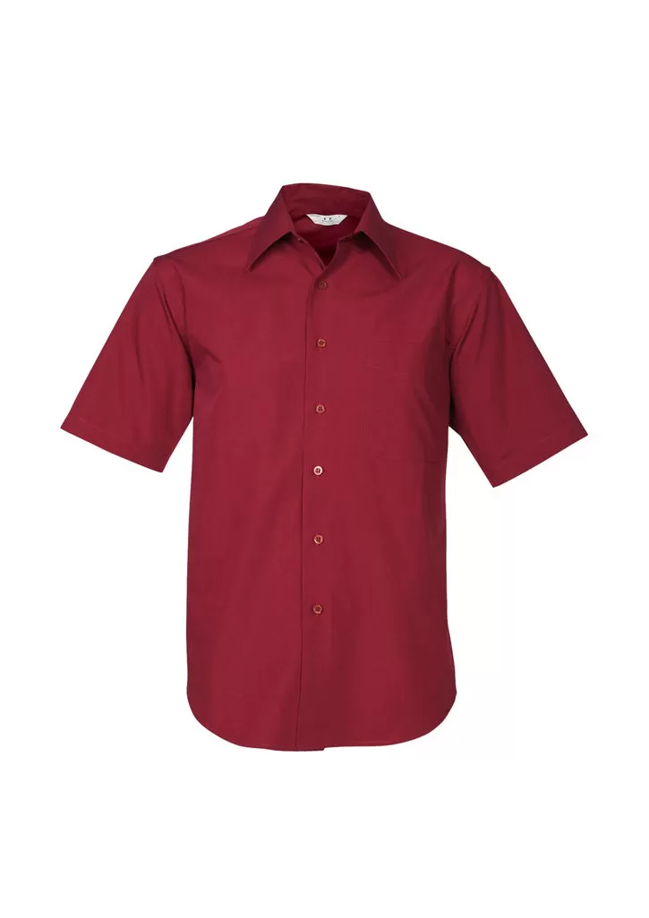 Biz Collection Mens Metro S/S Shirt (SH715)-Clearance