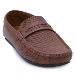 Brown Casual Slip On 165063