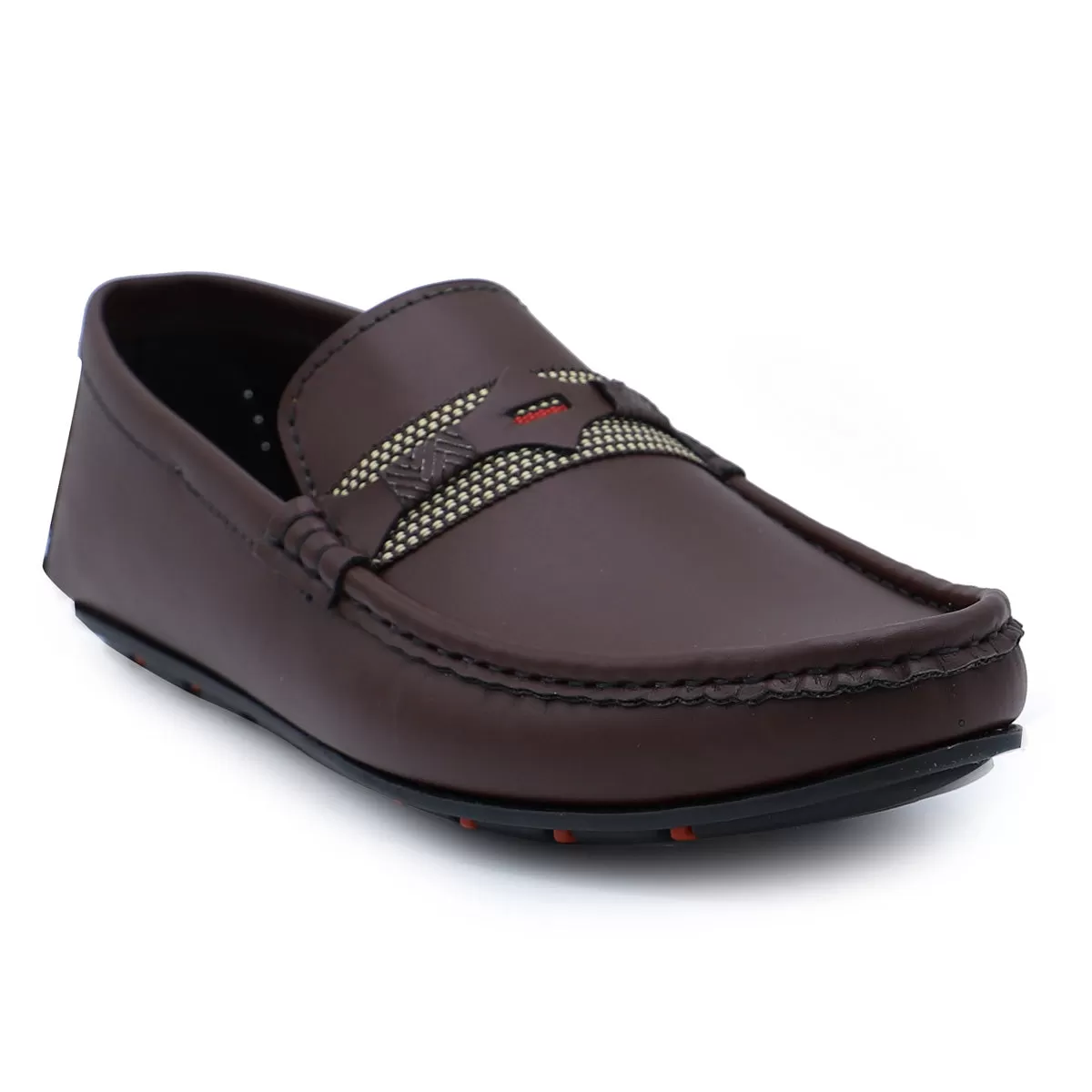 Brown Formal Slip ON 165088