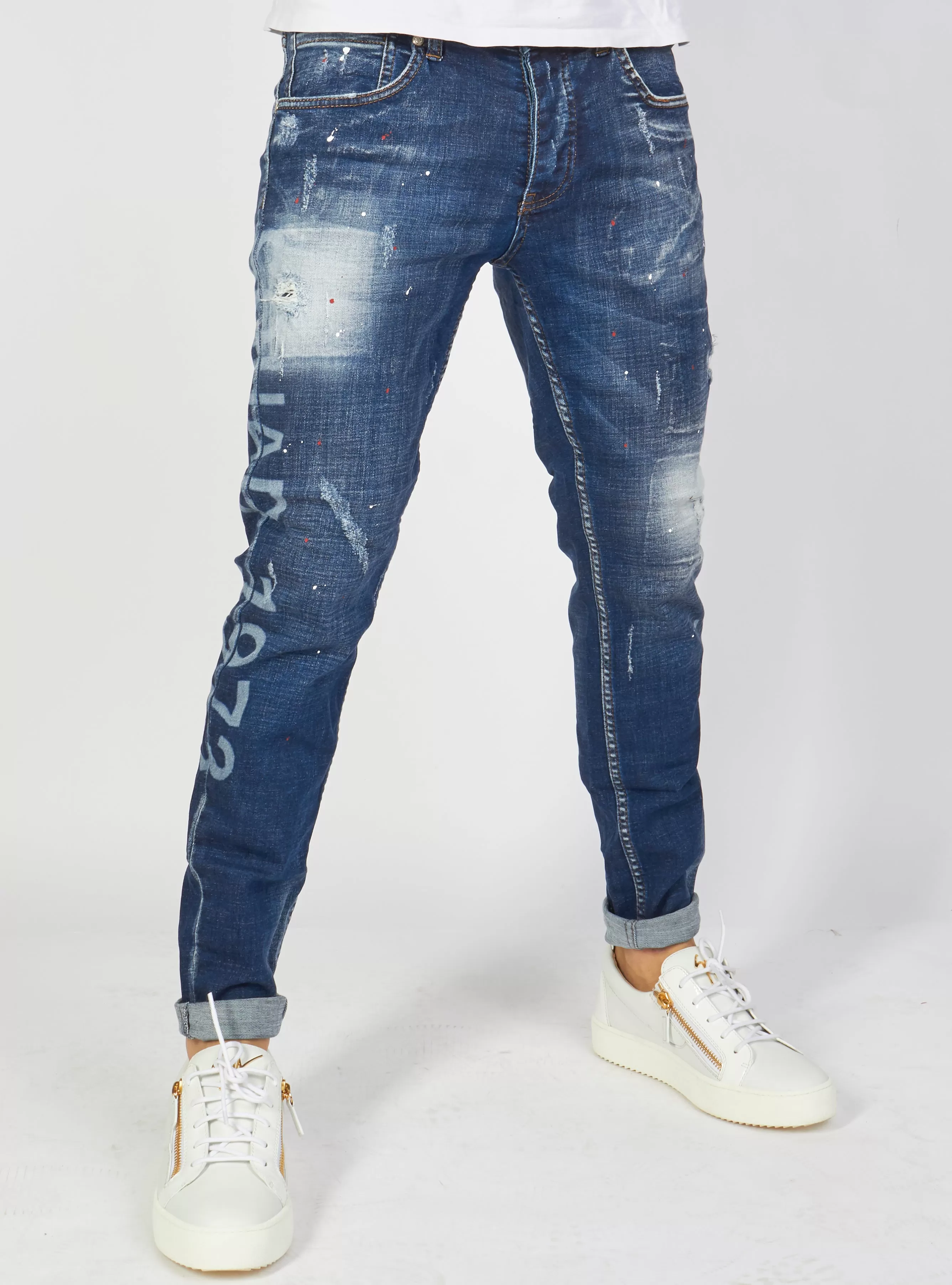 Buyer's Choice Jeans - Mario Leg - Blue - 2321-100-A37