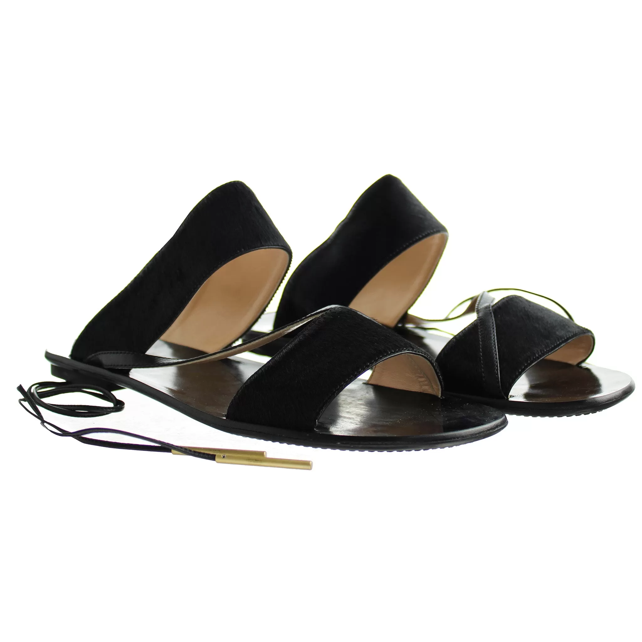 Calvin Klein Larissa Womens Black Sandals