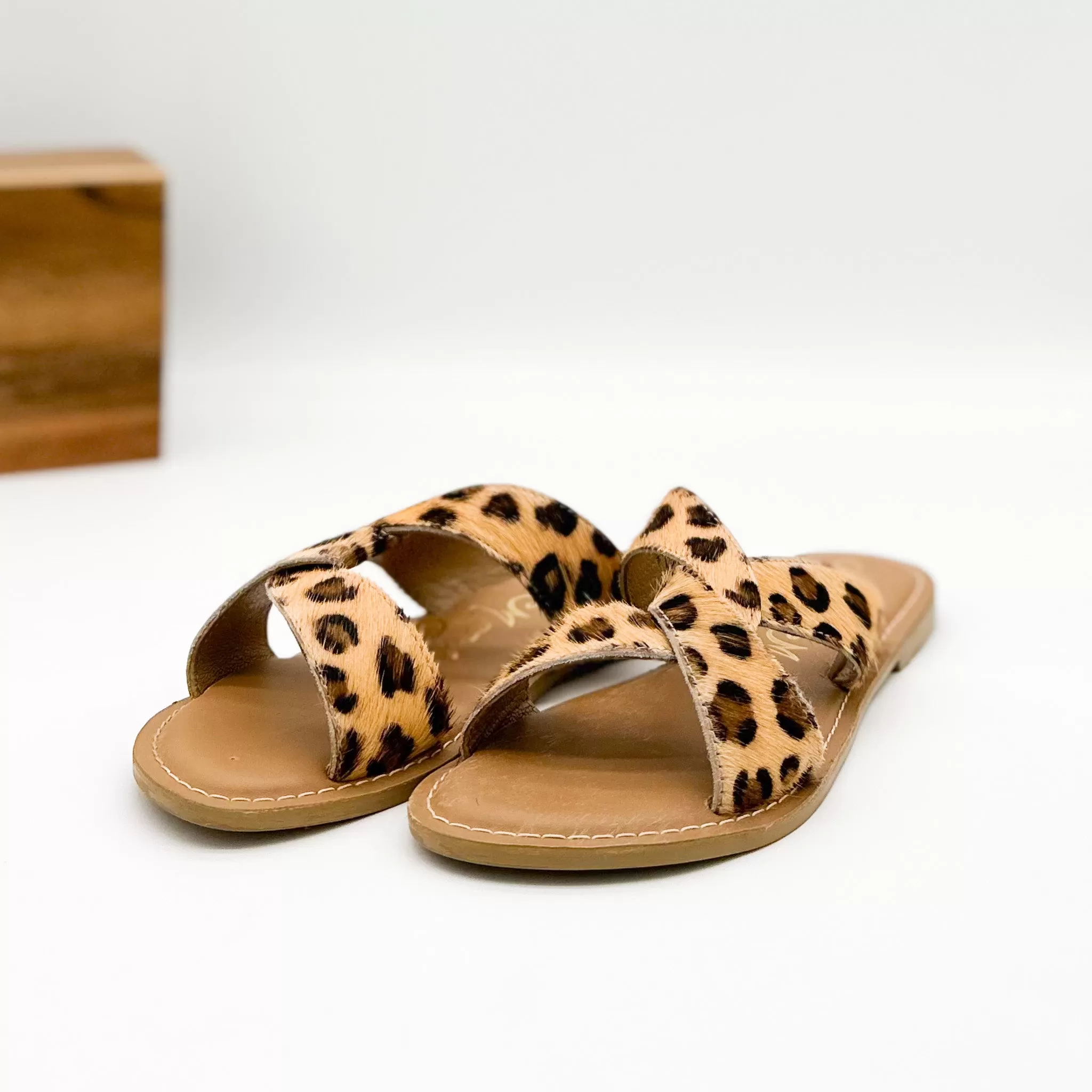 Conga Sandal in Leopard