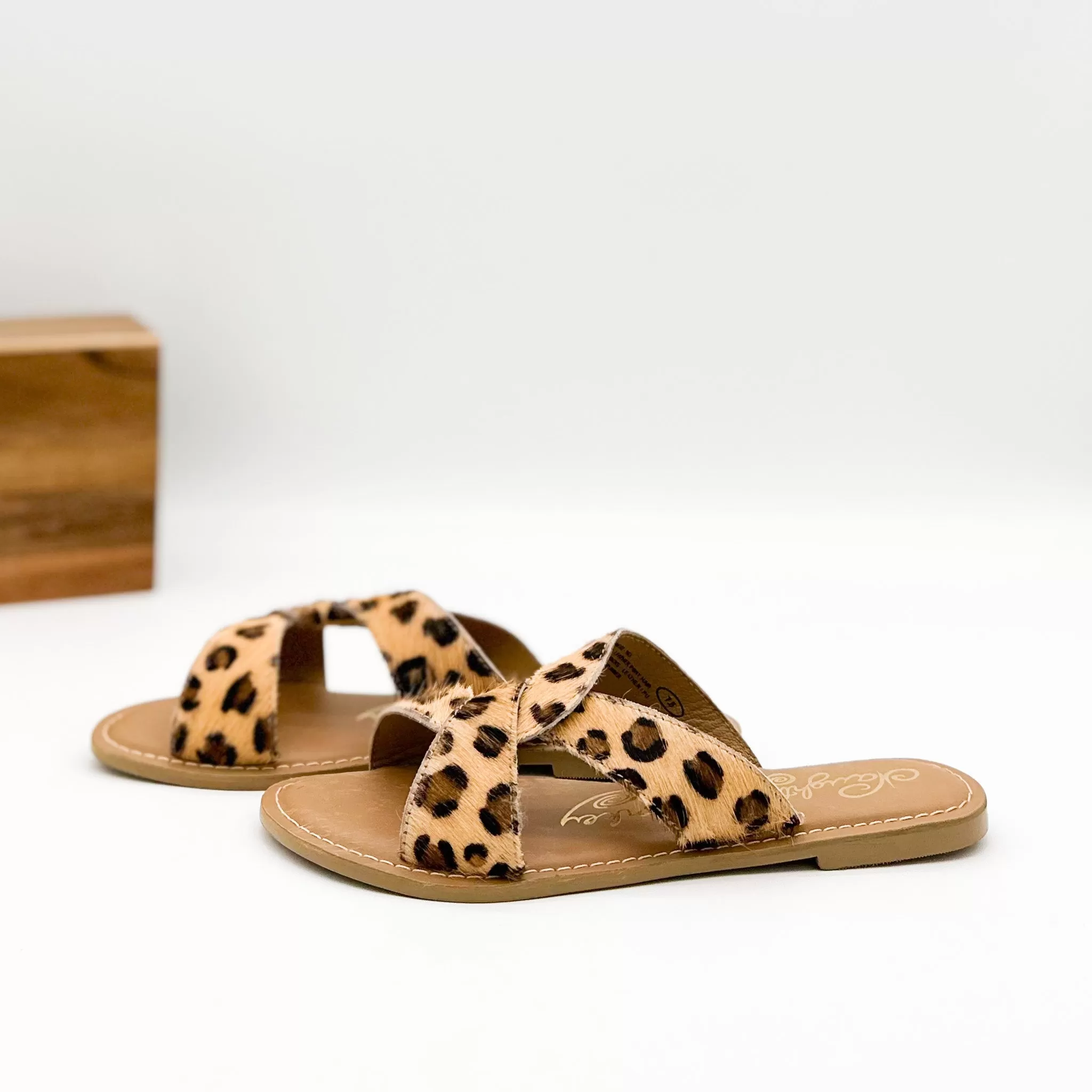 Conga Sandal in Leopard