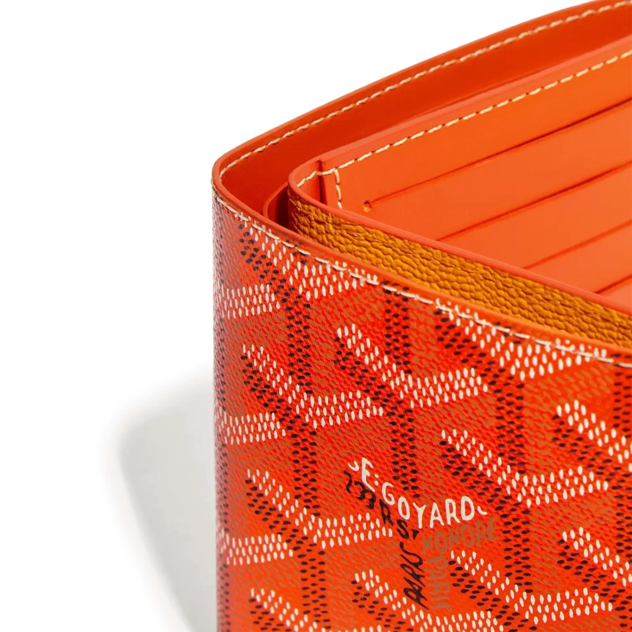 Goyard Victoire Orange Wallet