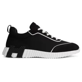 Hermes Paris Bouncing Sneaker Black White