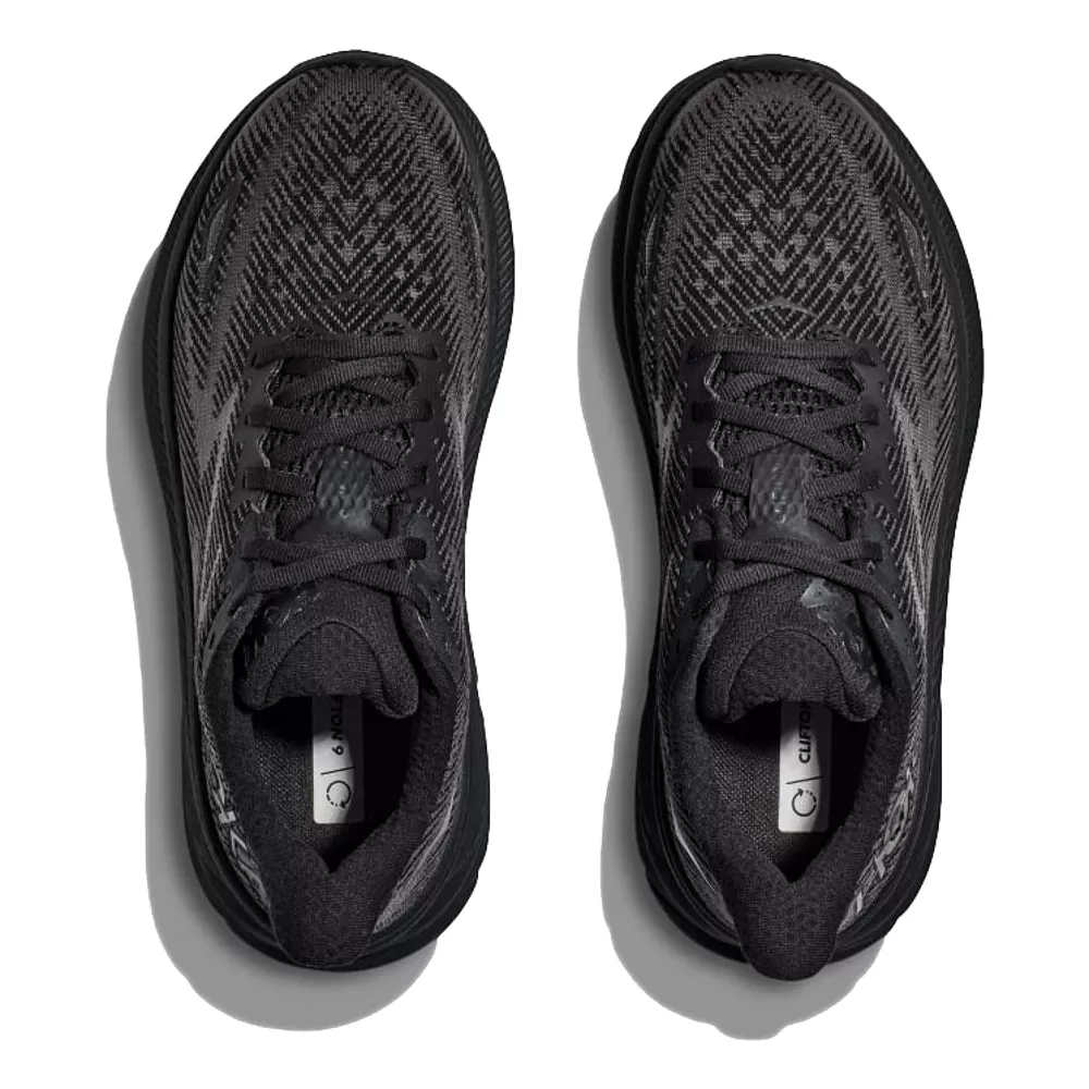 HOKA ONE ONE M CLIFTON 9-BLACK/BLACK