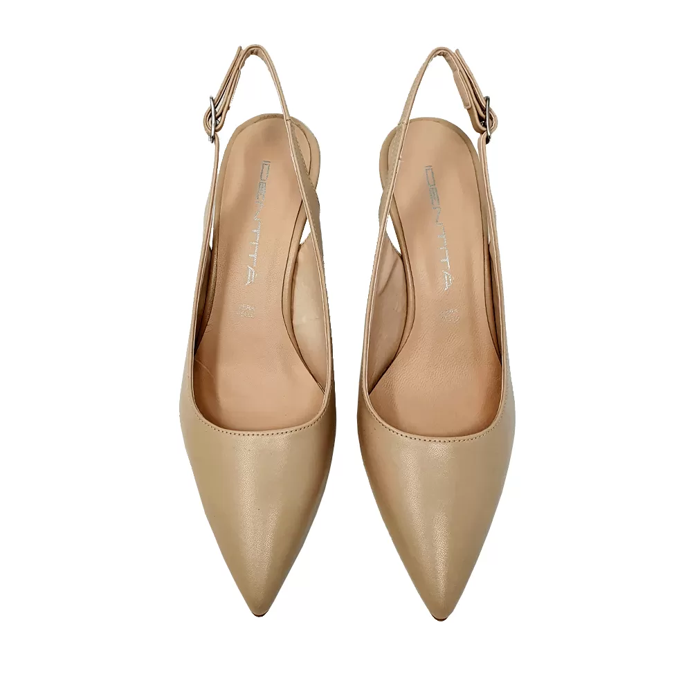 JUSTINA PELLE BEIGE 70mm