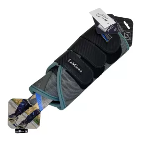 LeMieux Carbon 3D Mesh Wrap Brushing Boots in Sage - X-Large