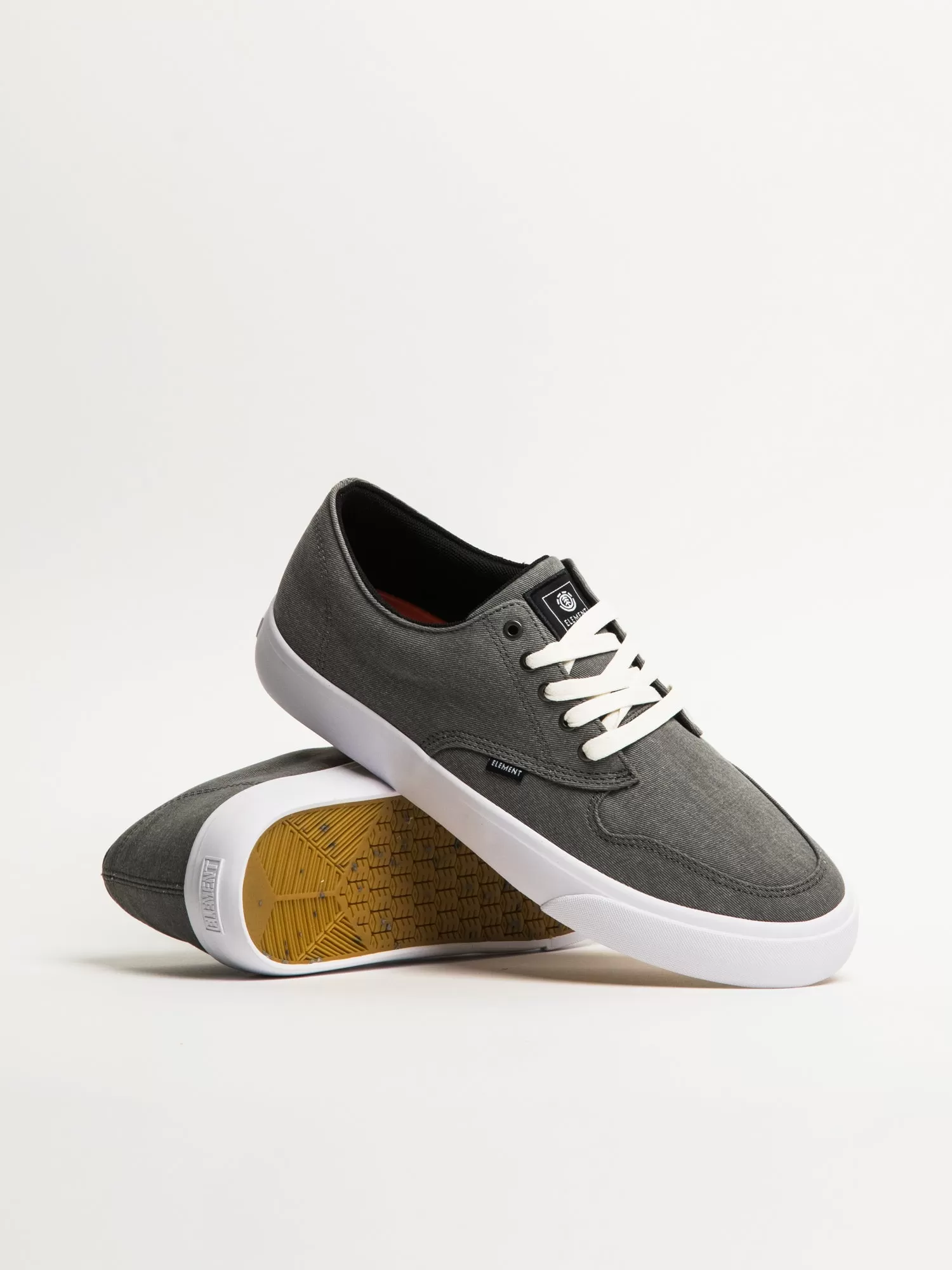 MENS ELEMENT TOPAZ C3 CANVAS HEATHER GREY SNEAKER