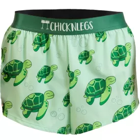 Men's Sea Turtles 2" Split Shorts