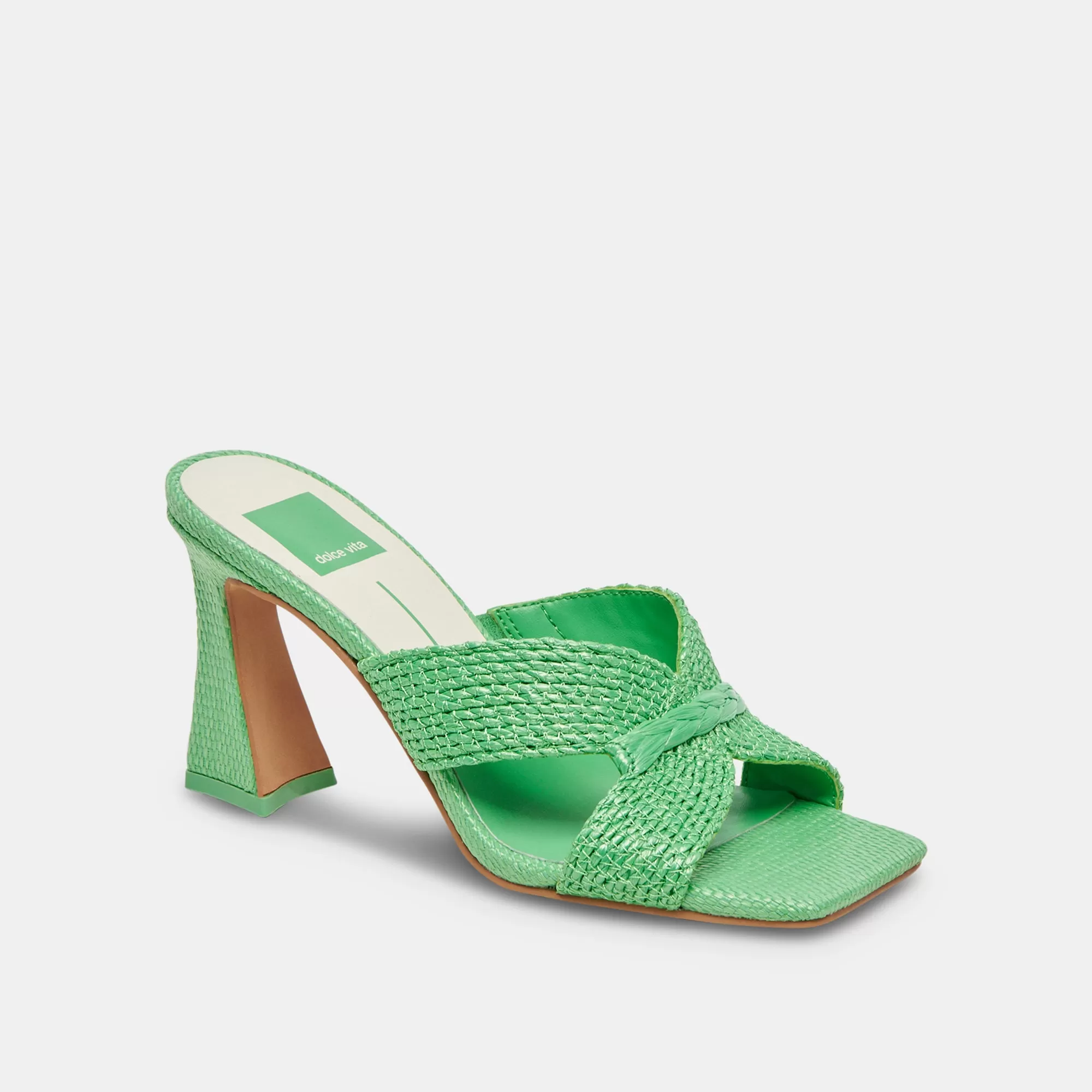 NITRO HEELS SEAGLASS RAFFIA