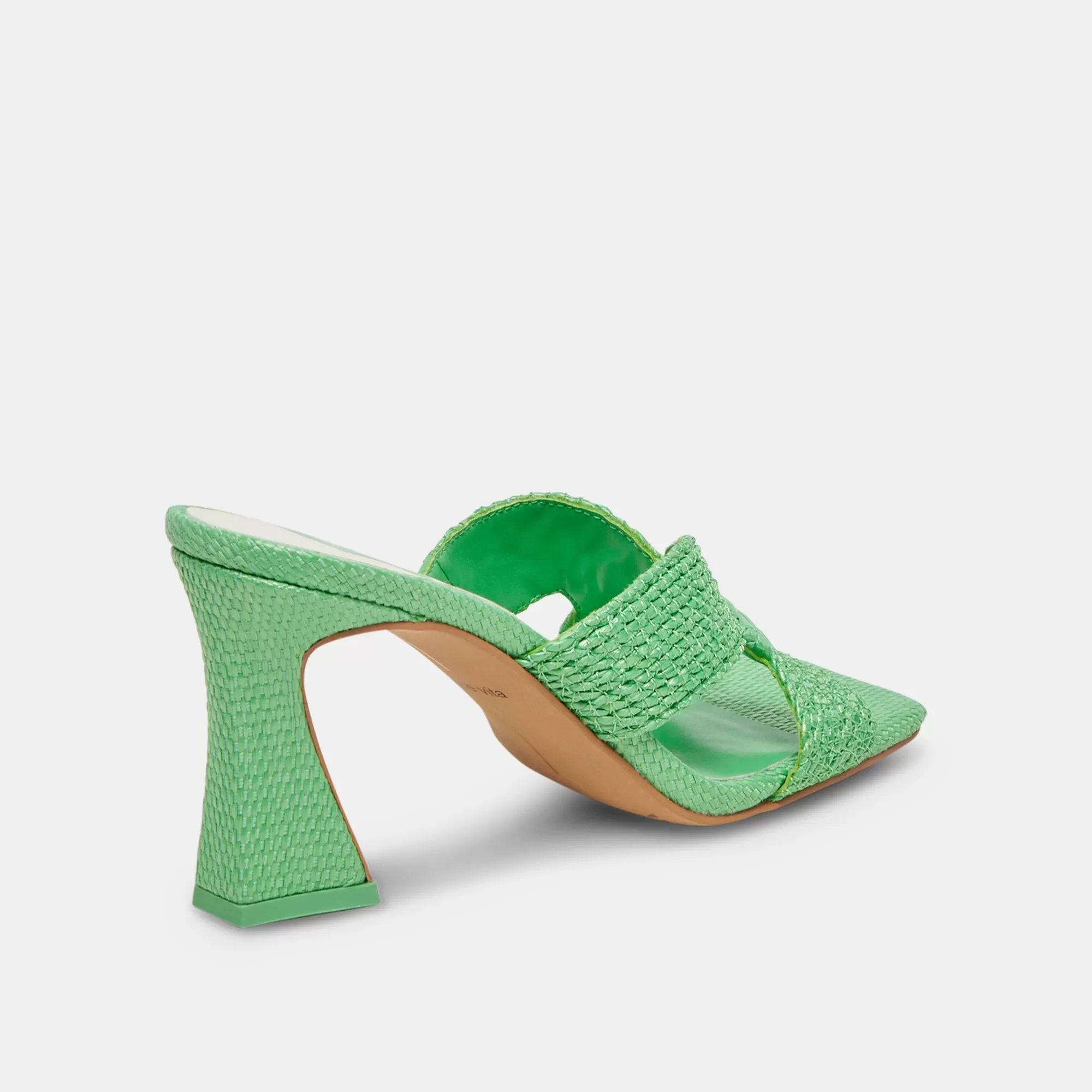 NITRO HEELS SEAGLASS RAFFIA