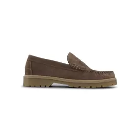 Playboy Austin Taupe Suede loafers