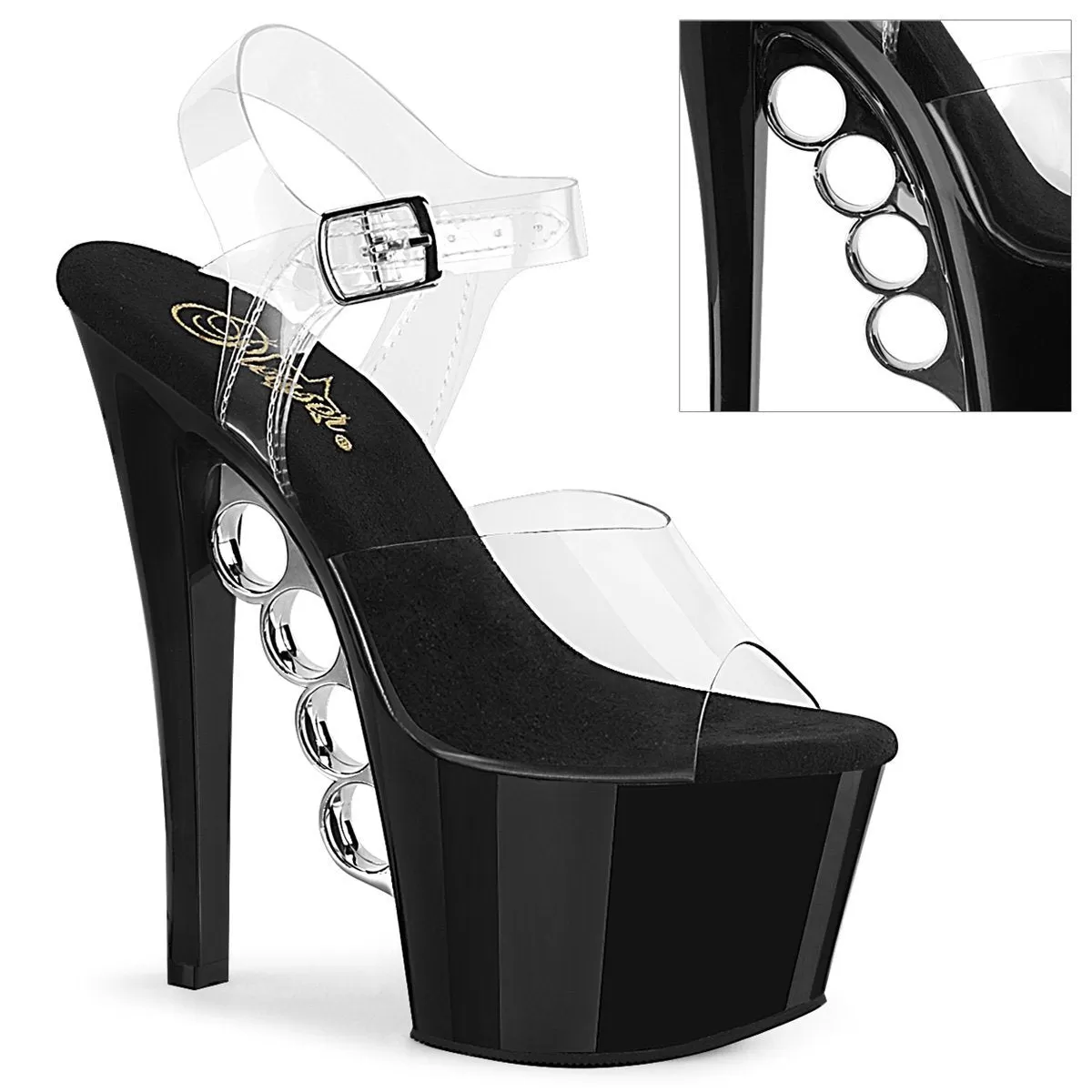 Pleaser Knucks-708 Sandals