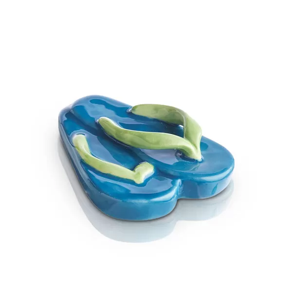 Sunning and Funning Flip Flops Mini by Nora Fleming