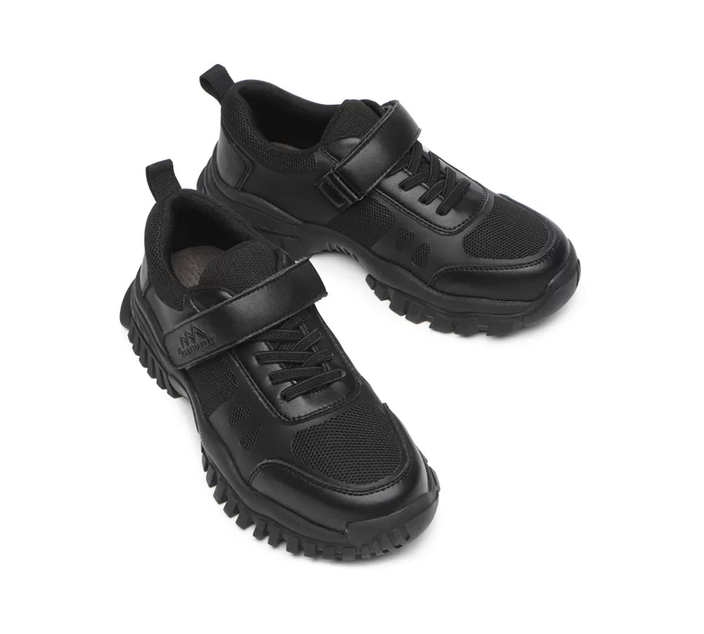 TARRAMARRA Senior Black Leather School Shoes