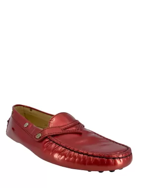 TOD'S Gommino Patent Leather Loafers Size 6