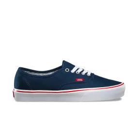 Vans Authentic Lite  Lace-Up Blue Canvas Mens Plimsolls 2Z5JN66