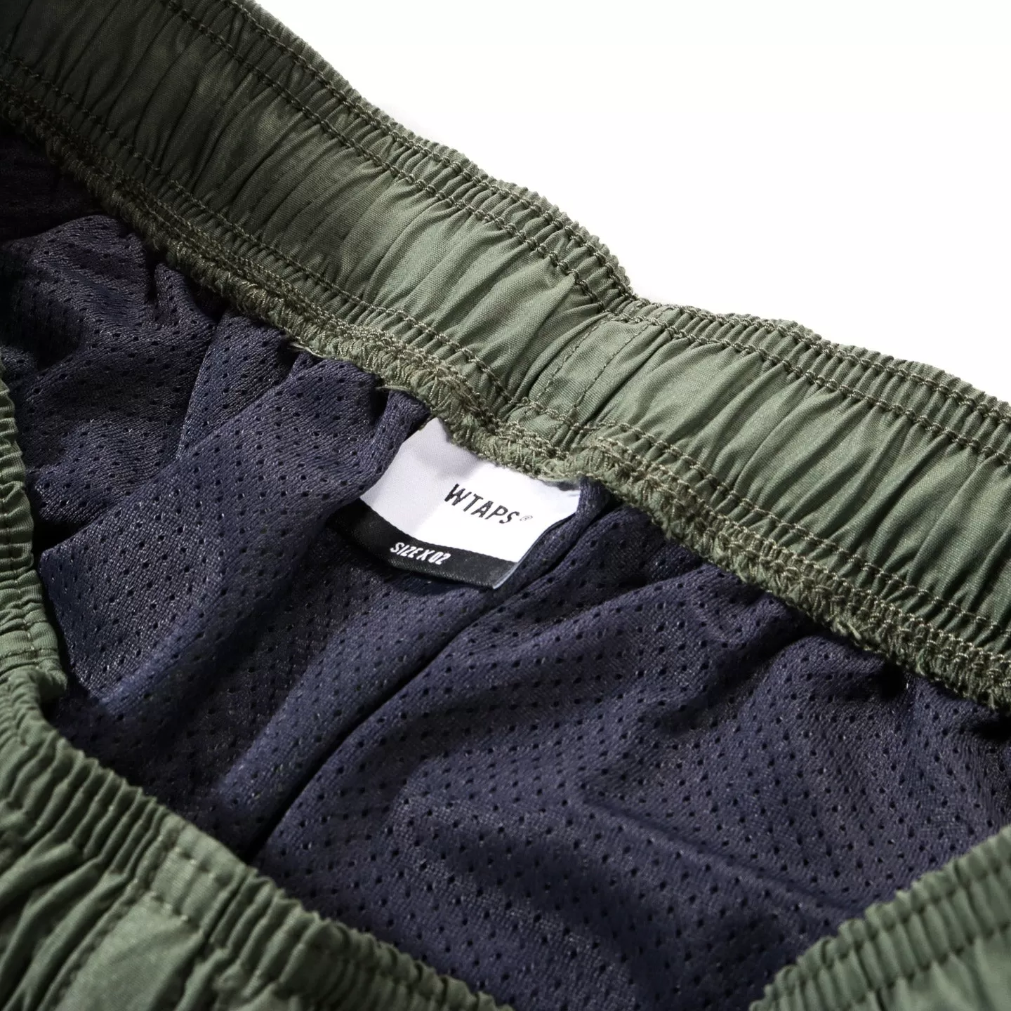 WTAPS CARGO SHORTS NYLON TAFFETA OLIVE DRAB